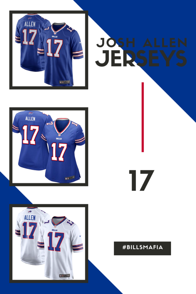 Josh Allen Buffalo Bills Jerseys