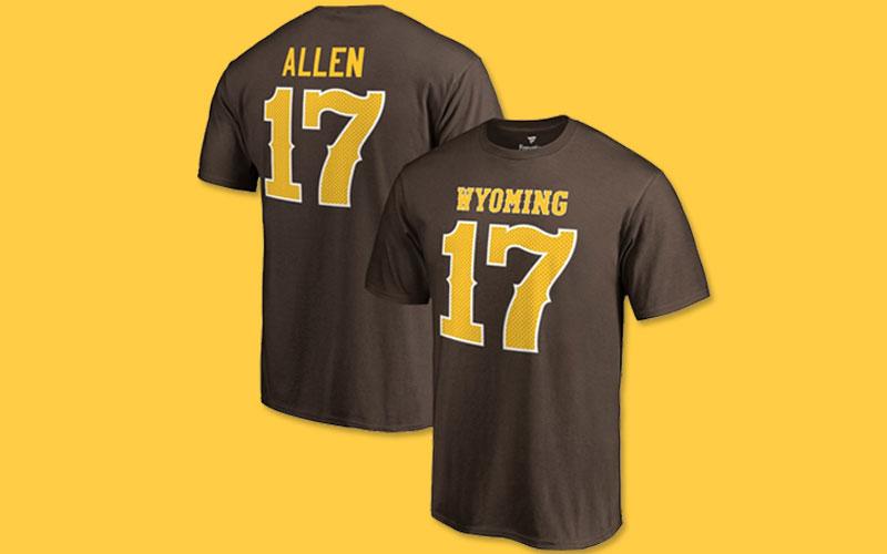 99.josh Allen Jersey Wyoming Cheap Sale -   1696237444